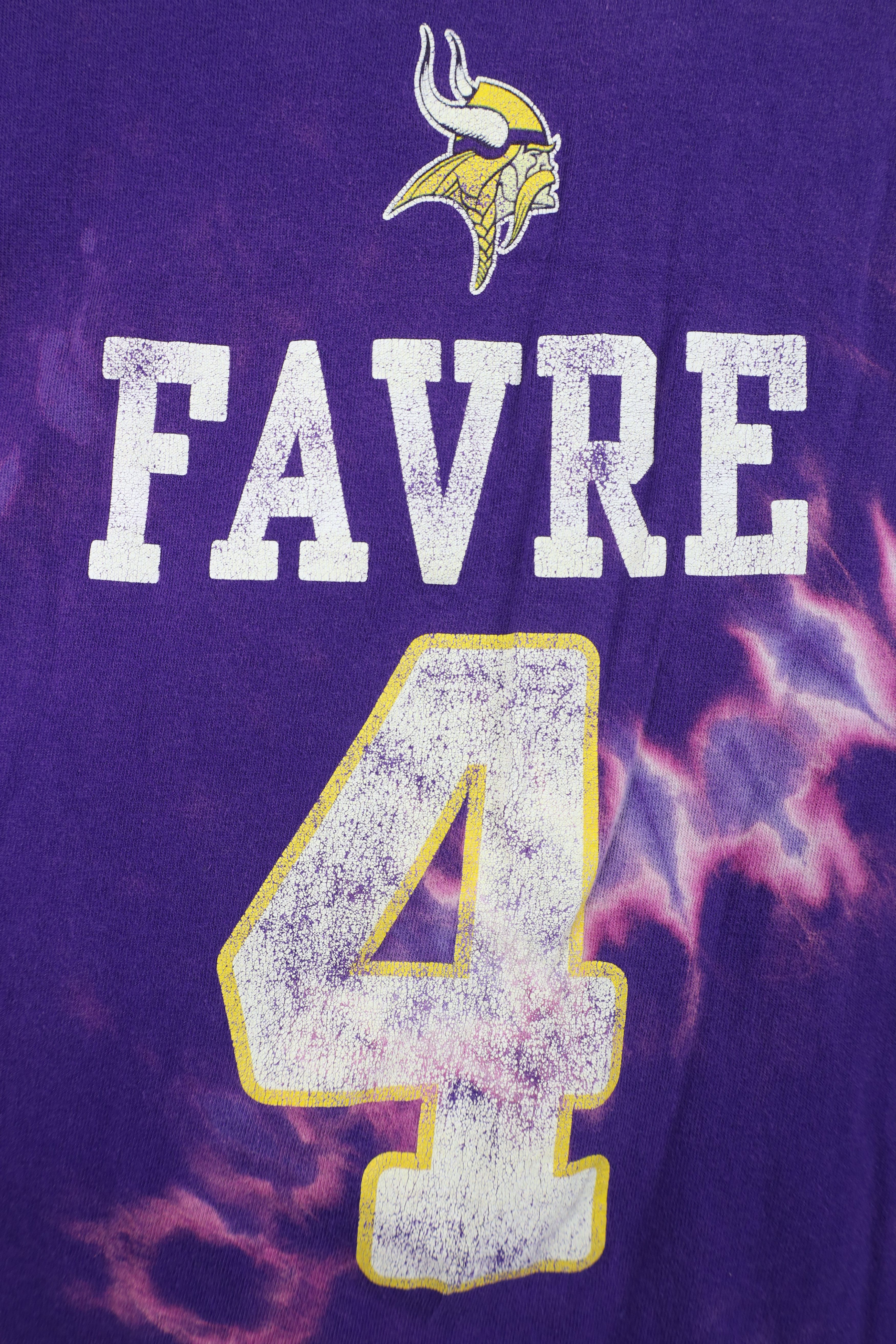 Vintage Vintage Favre Minnesota Vikings Football Jersey T-Shirt Size US L / EU 52-54 / 3 - 8 Thumbnail