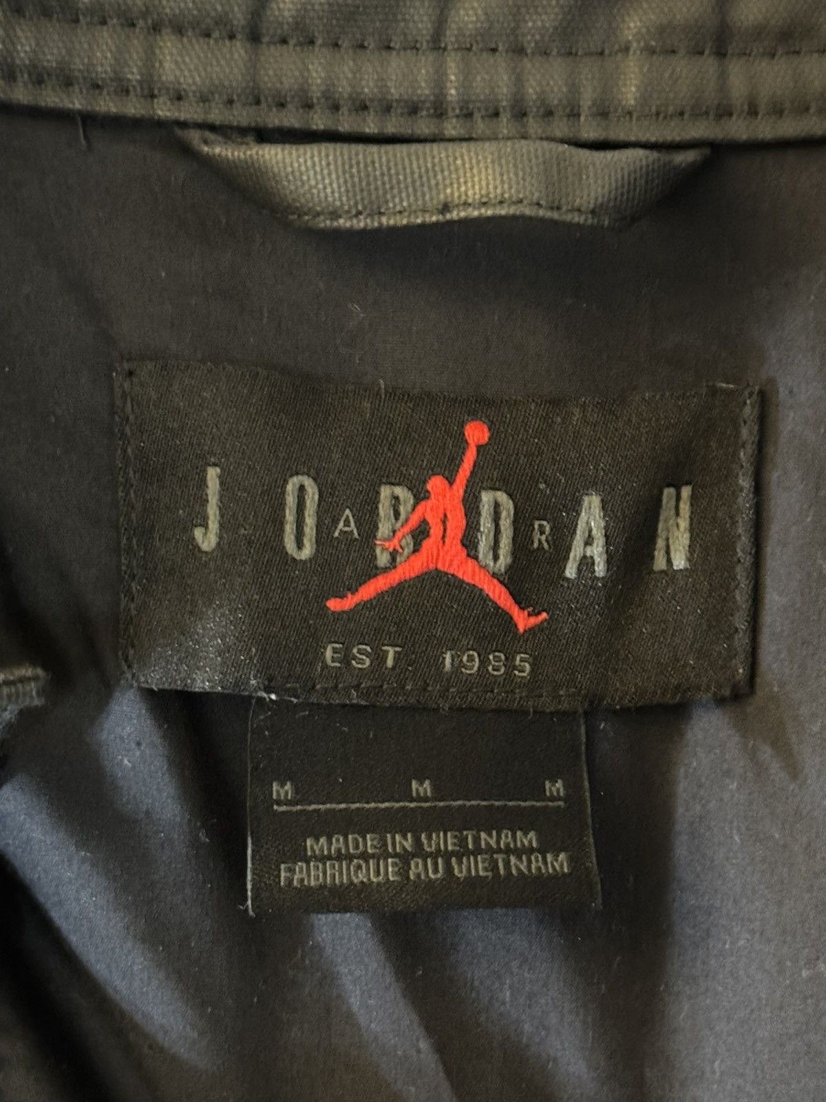 Nike × Travis Scott Travis Scott Jordan Waxed Leather Jacket Black Size US M / EU 48-50 / 2 - 10 Thumbnail