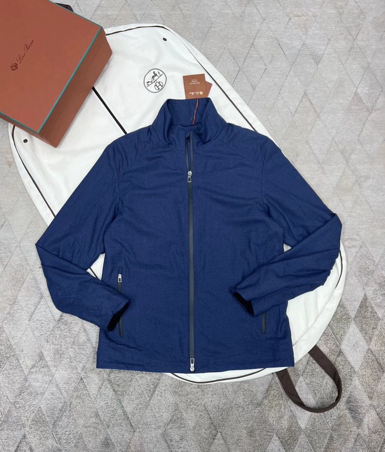 Loro Piana LORO PIANA King's gift: 12 micron wool pilot jacket Size US XXL / EU 58 / 5 - 1 Thumbnail