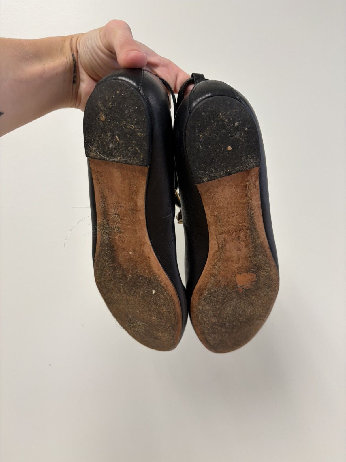 Alexander McQueen Archive Alexander McQueen Gold Skull Chain Ballet Flats Size US 10.5 / IT 40.5 - 6 Thumbnail