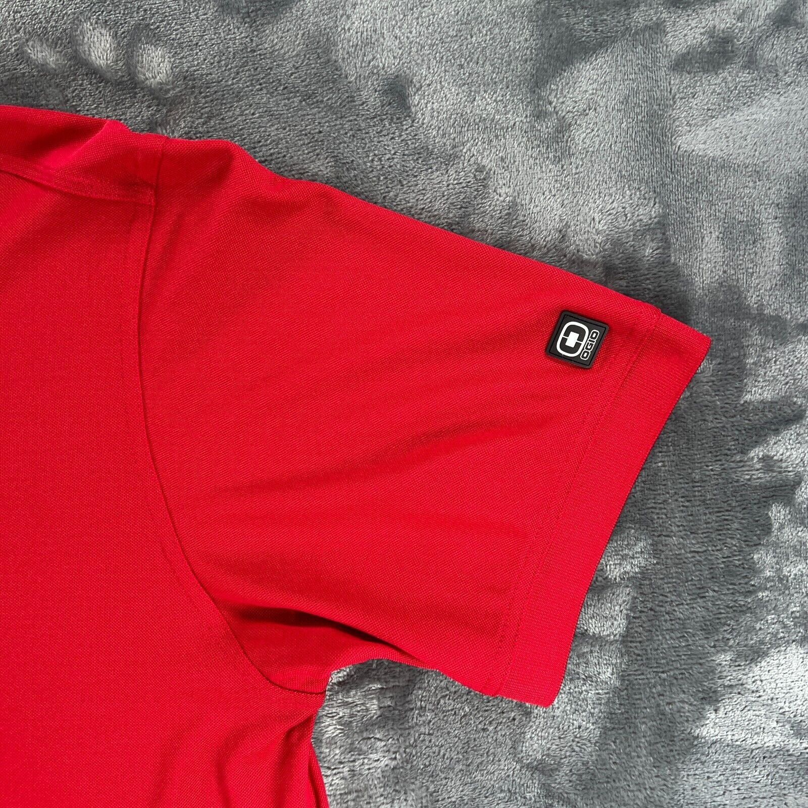 Ogio OGIO Red Golf Polo Men XL Smuckers Jelly Jam Work Employee U Size US XL / EU 56 / 4 - 7 Thumbnail