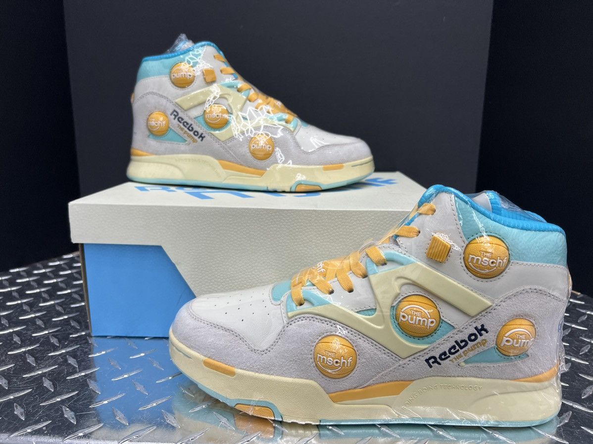 MSCHF MSCHF x Reebok Pump Omni Zone IX “Sunbleached”☀️🟠 Size US 10 / EU 43 - 2 Thumbnail