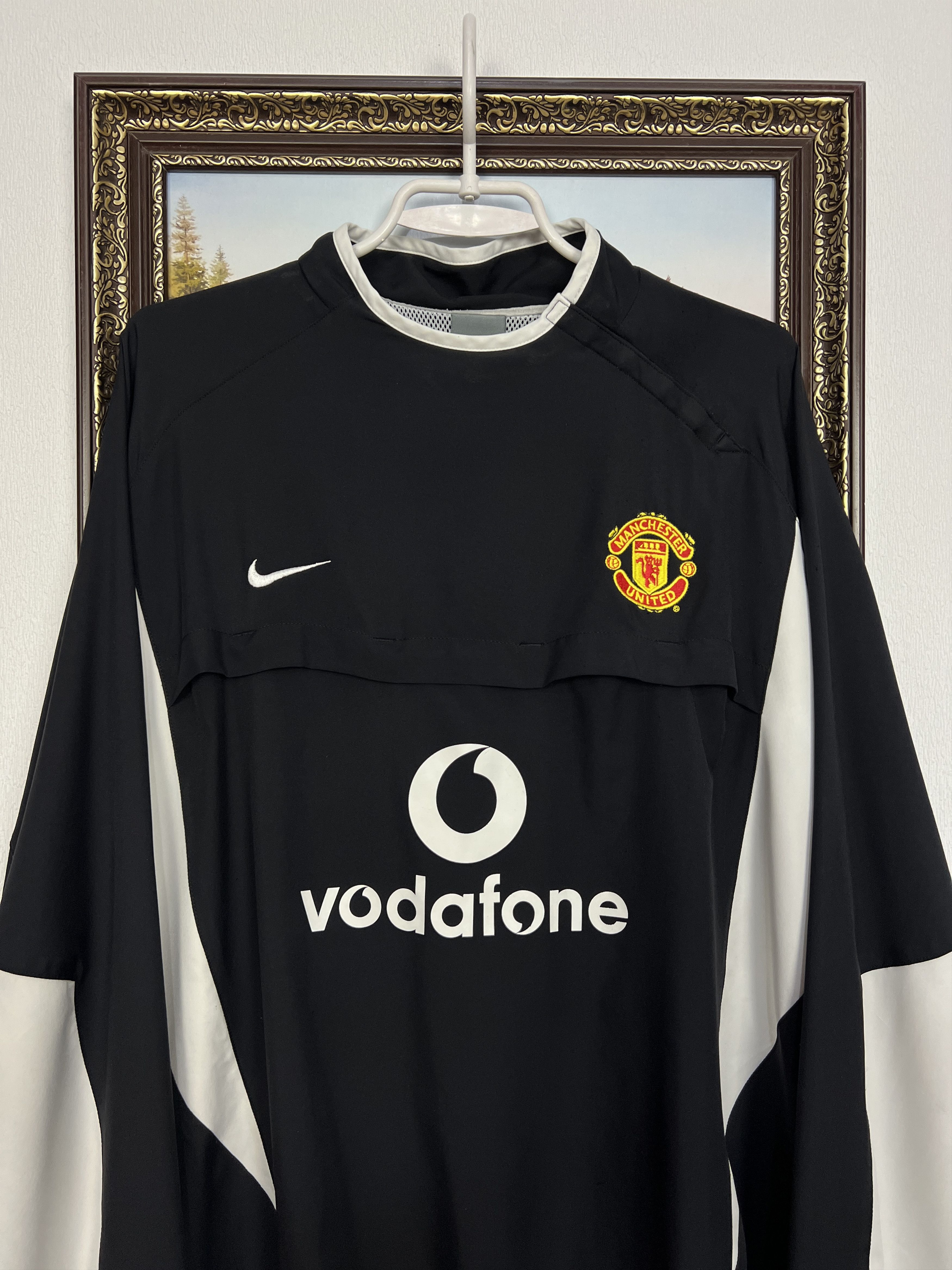 Nike Vintage Manchester United Football Jacket Soccer Track Top Size US L / EU 52-54 / 3 - 2 Thumbnail