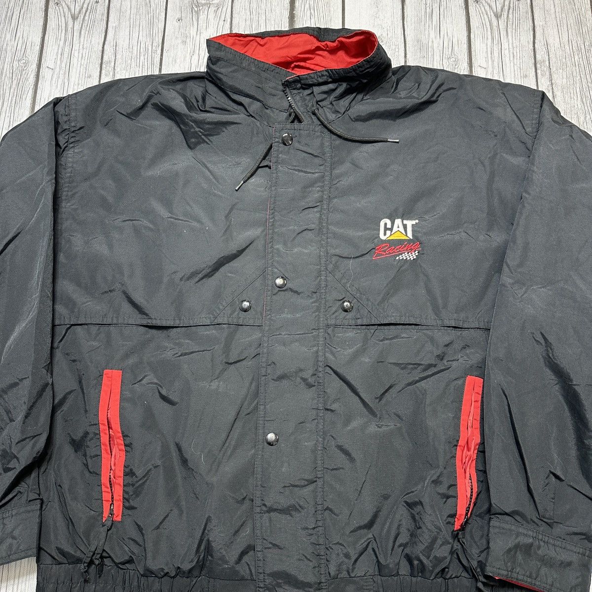Caterpillar Vintage Caterpillar Racing jacket Size US XL / EU 56 / 4 - 4 Thumbnail