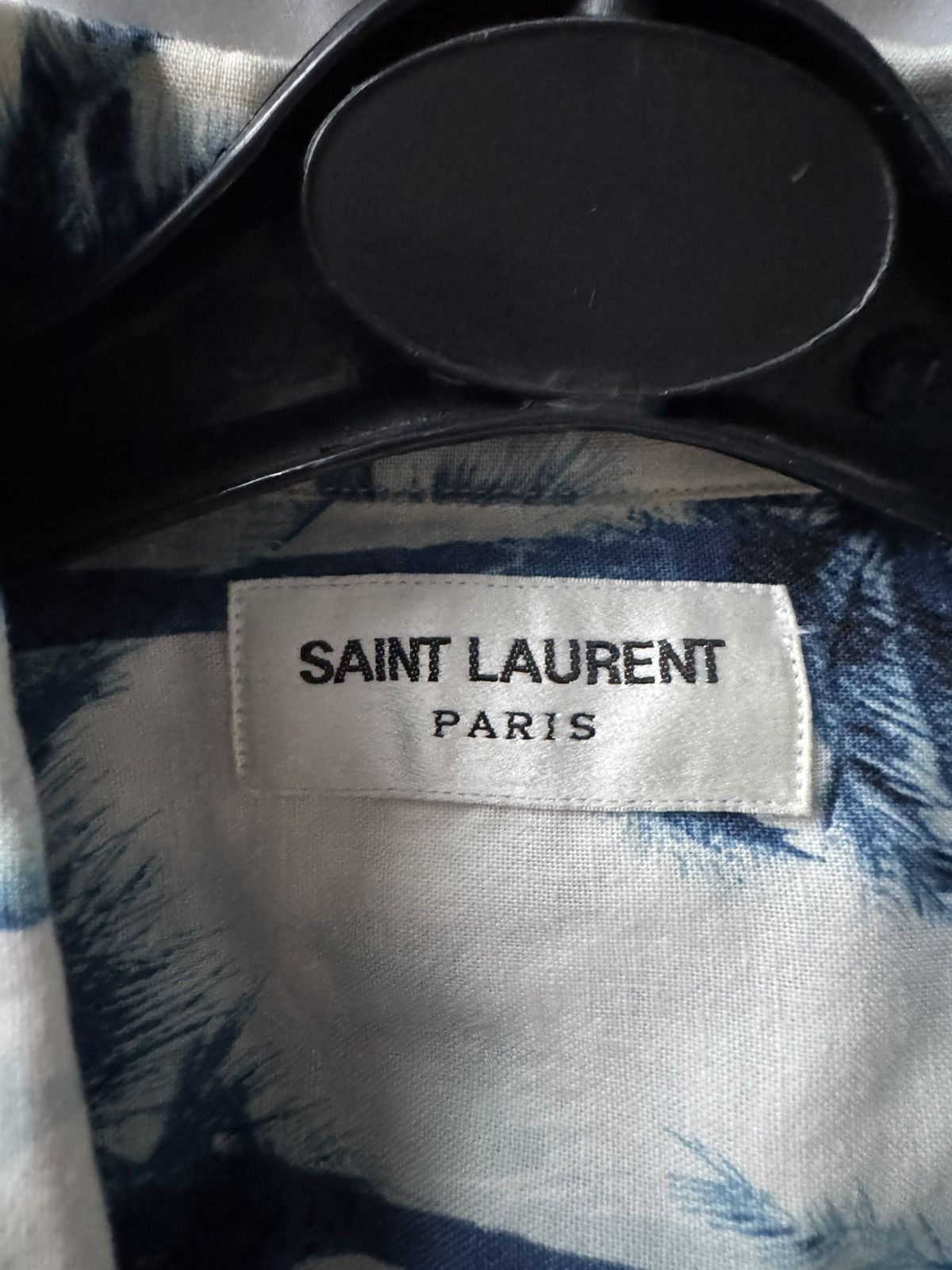 Saint Laurent Paris Palms shirt Size US S / EU 44-46 / 1 - 2 Thumbnail