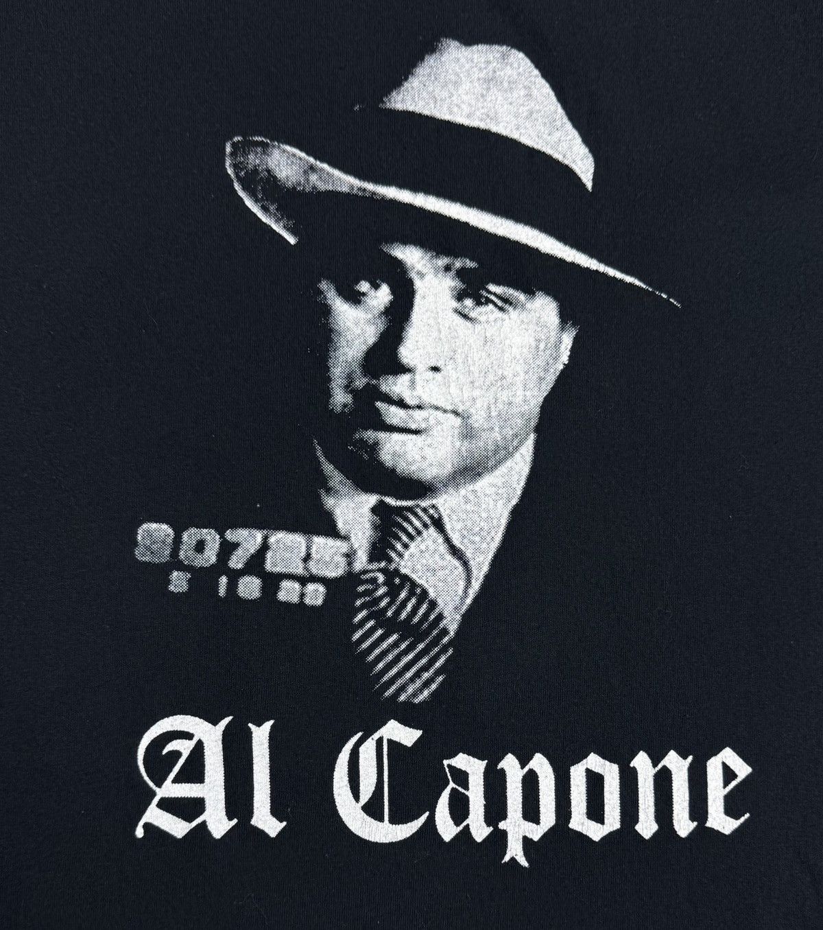 Fruit Of The Loom All Capone Vintage 2000s Cotton T-Shirt Size US M / EU 48-50 / 2 - 5 Thumbnail