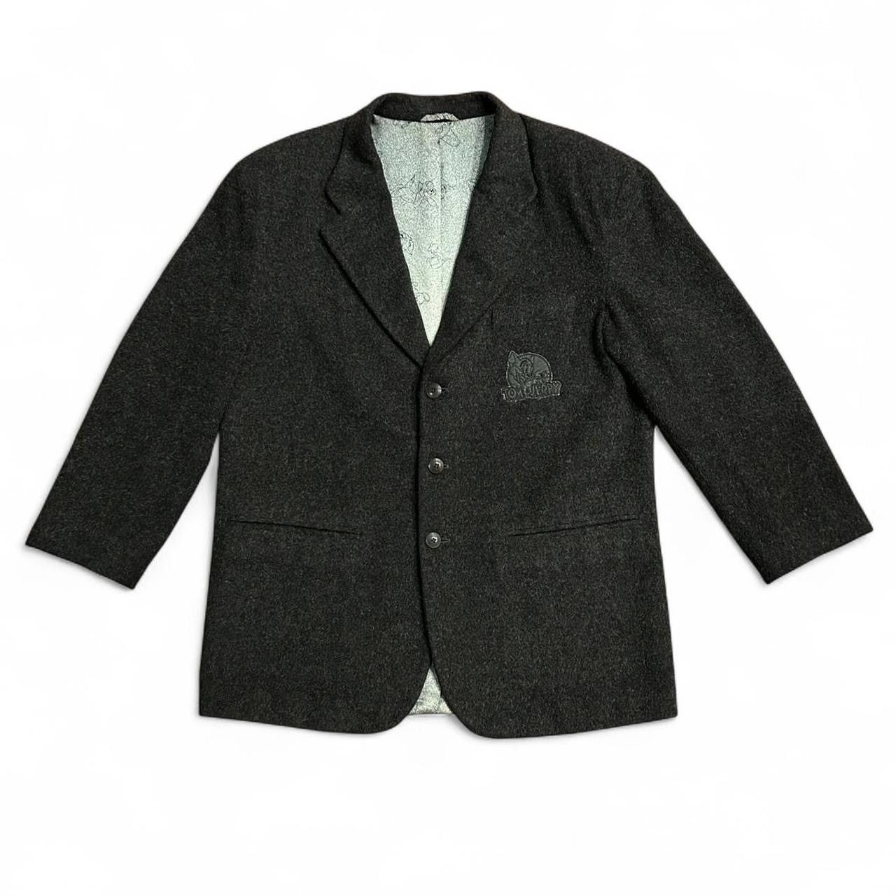 Iceberg Vintage Iceberg x Tom & Jerry Virgin Wool Blazer Size 52 Size 52R - 1 Thumbnail