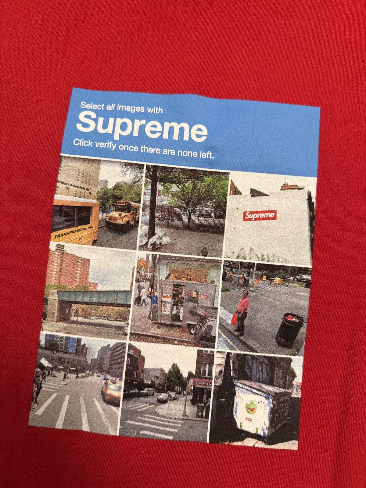 Supreme Supreme CAPTCHA Graphic Tee Size US L / EU 52-54 / 3 - 2 Thumbnail