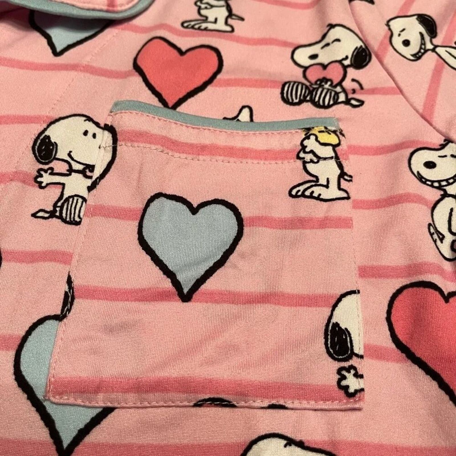 The Unbranded Brand Munki Munki + Peanut collaboration pajama top, size Medium Size M / US 6-8 / IT 42-44 - 3 Thumbnail