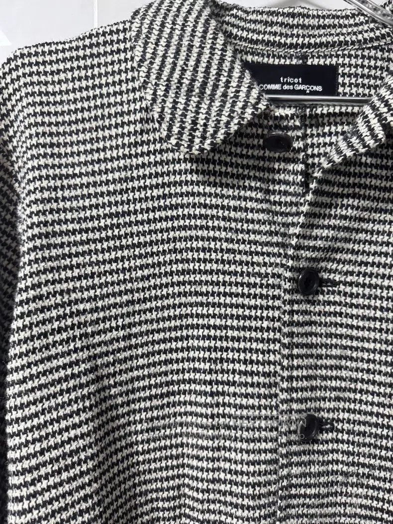 Comme des Garcons Comme Des Garcons Coat houndstooth lattice Size M / US 6-8 / IT 42-44 - 4 Thumbnail