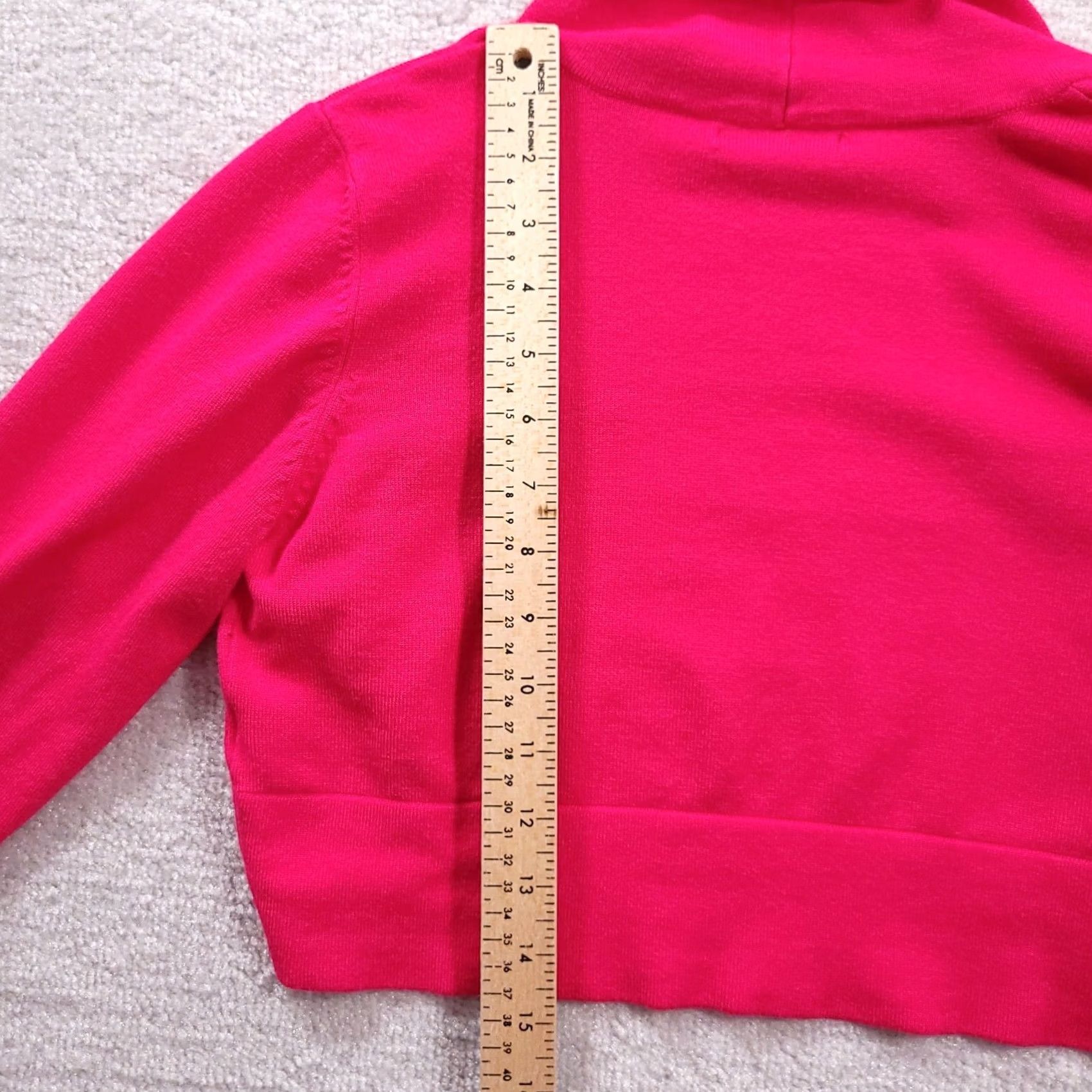 Vintage Maurices Womens Pink Cardigan Sweater Size Large Size S / US 4 / IT 40 - 5 Thumbnail