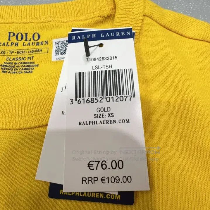 Polo Ralph Lauren Polo Ralph Lauren Solid Logo Embroidered Long. Size US XS / EU 42 / 0 - 4 Thumbnail