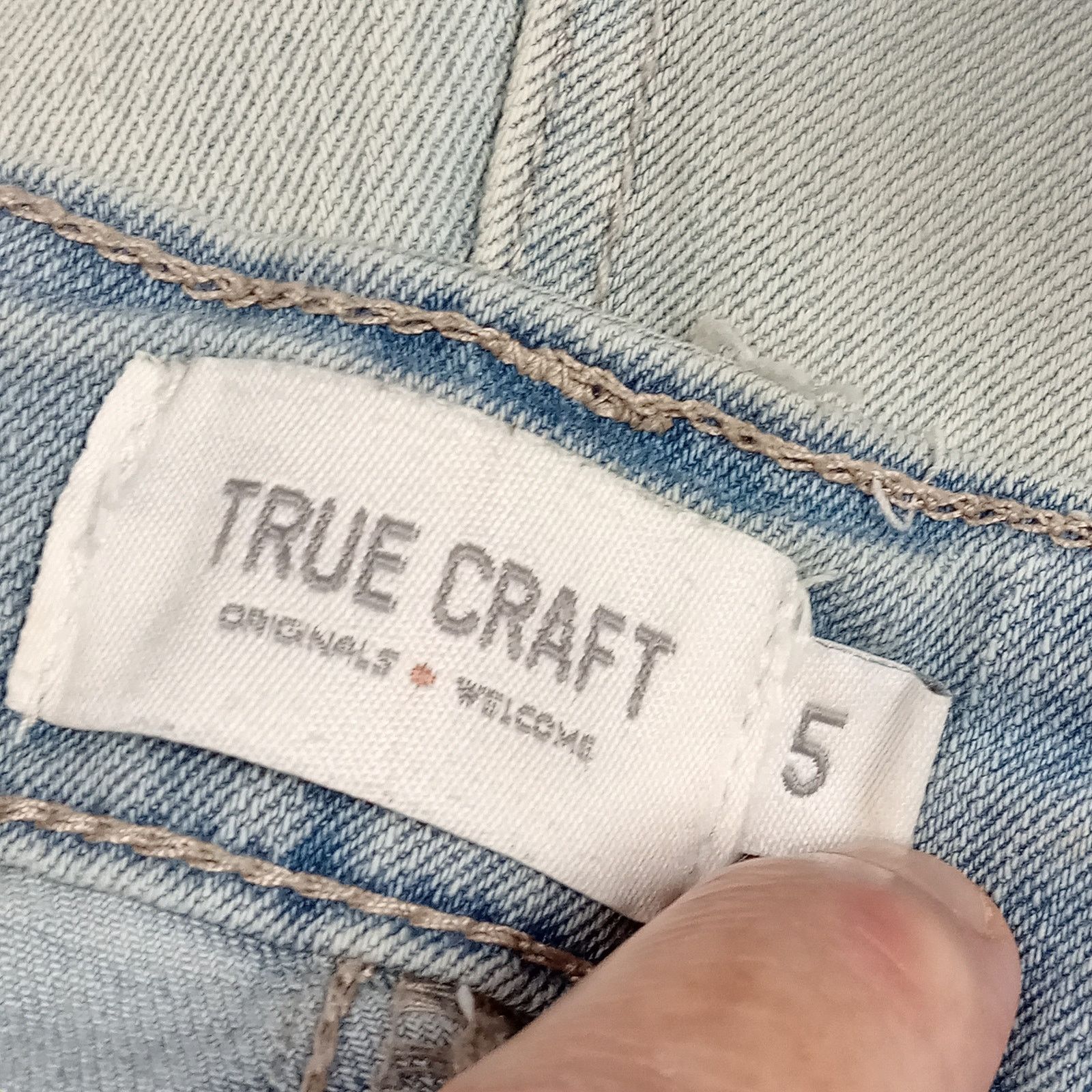 & Other Stories True Craft Jeans (28 X 30) Mid Rise Skinny Light Wash Size 28" / US 6 / IT 42 - 7 Thumbnail
