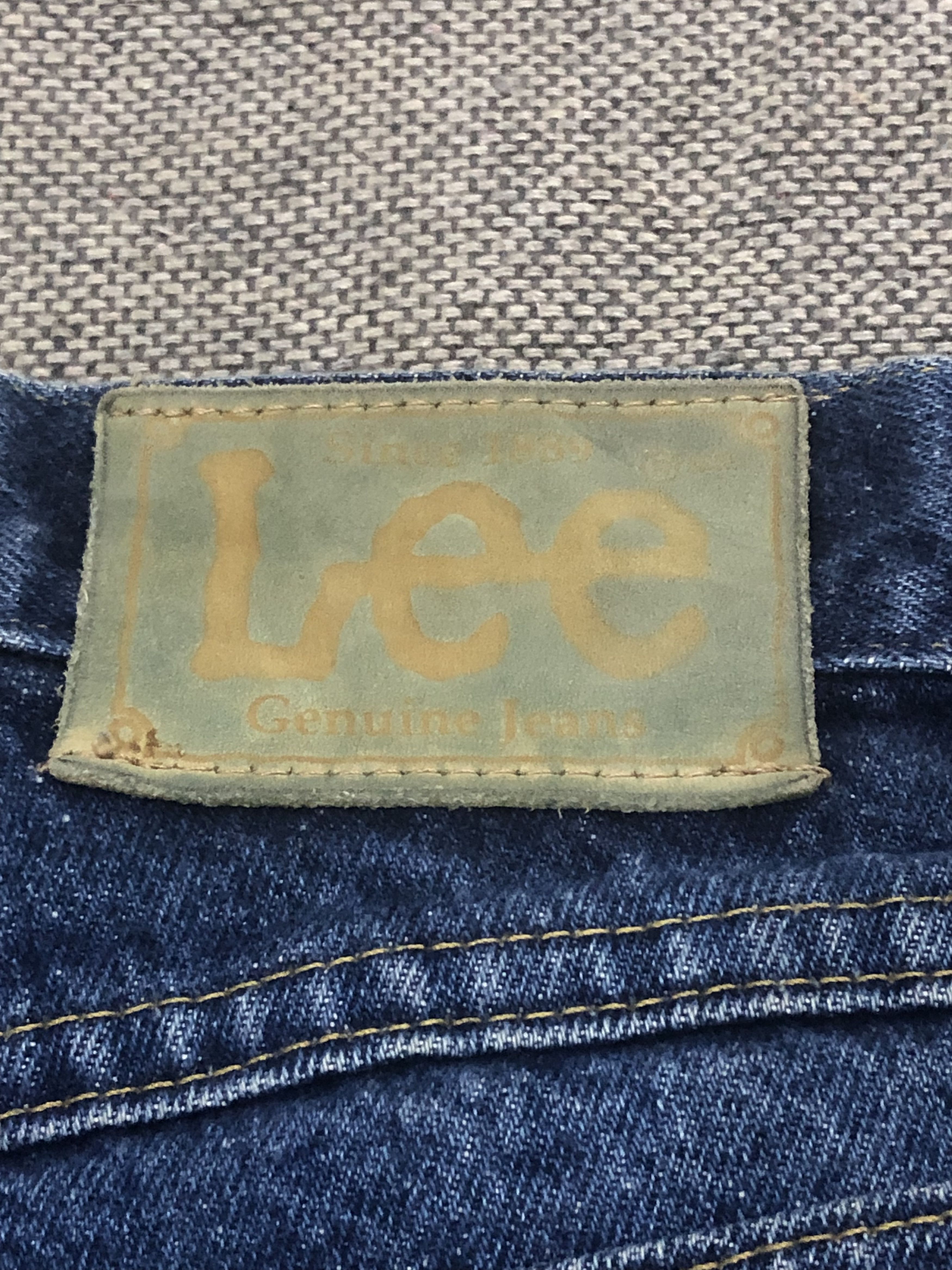 Lee Vintage Lee Denim Jeans Butterfly Custom Distressed USA Size US 33 - 3 Thumbnail