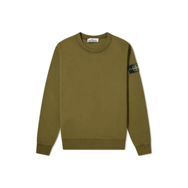 ★STONE★wappen patch sweatshirt GREEN★ 55ab01fb6d7182a7ed611778f2267d