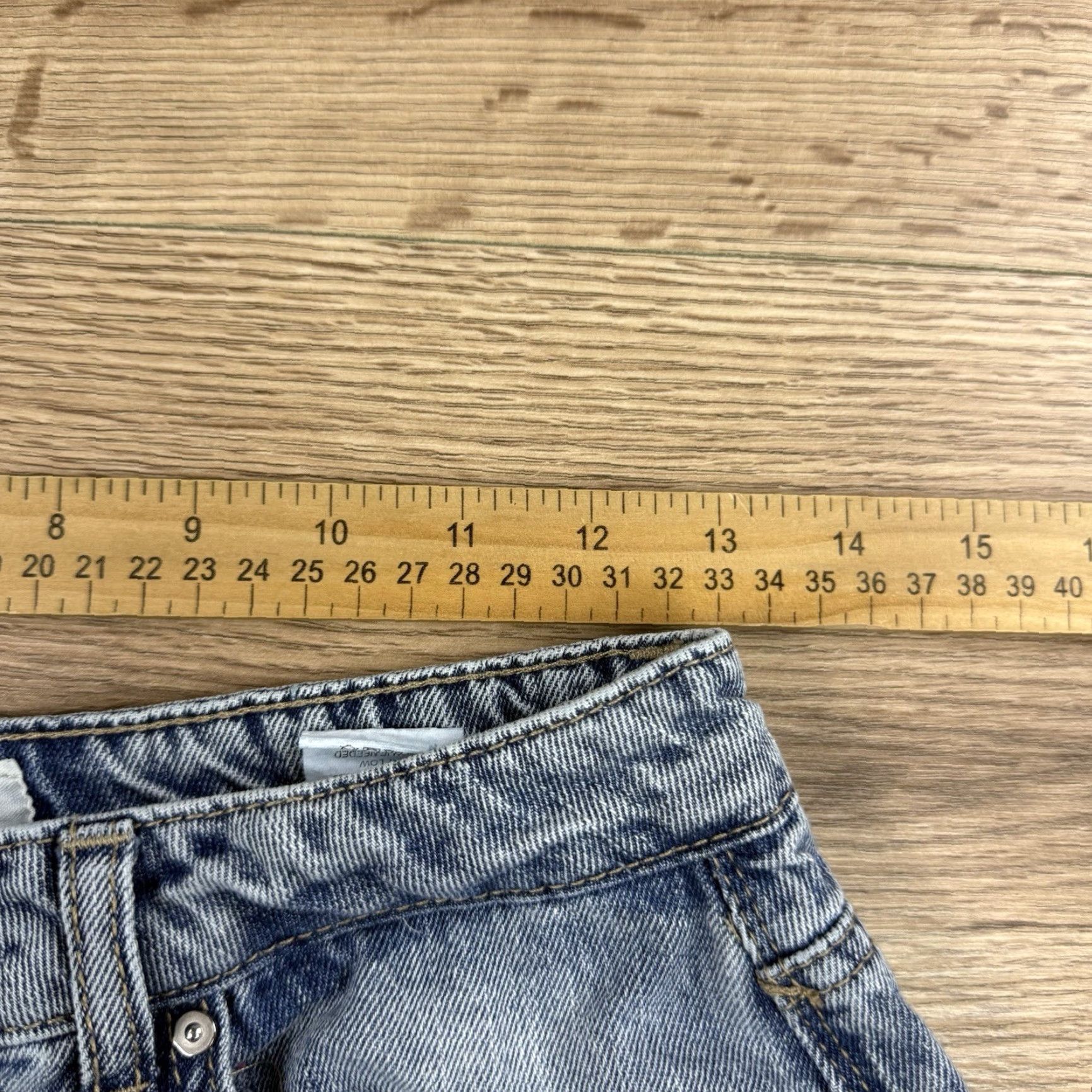 Vintage VINTAGE Ban.jara High Rise Barrel Leg Jeans 100% Cotton Size 7/27 Blue Womens Jeans Straight Size 28" / US 6 / IT 42 - 5 Thumbnail