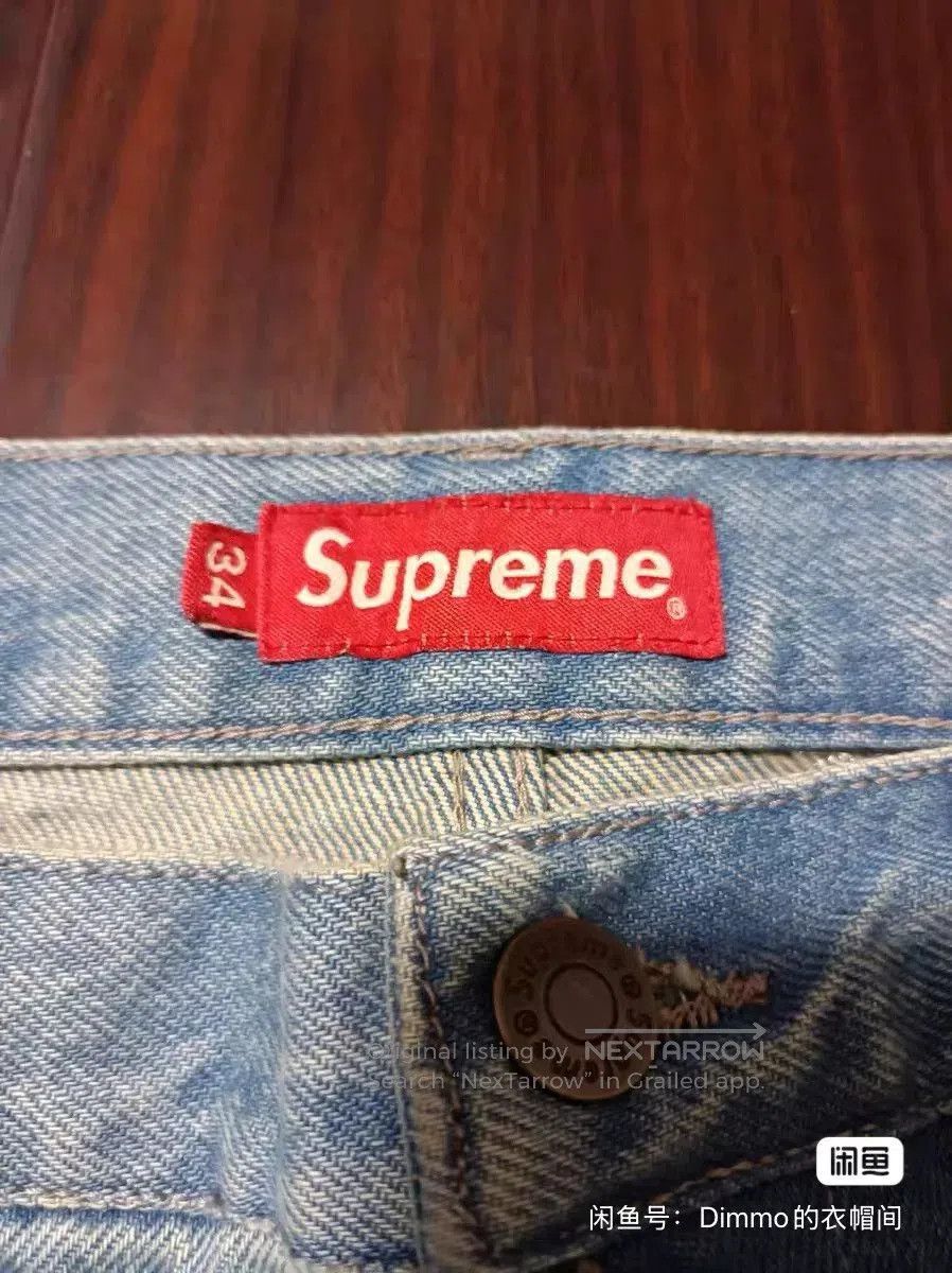 Supreme Supreme 21SS Clayton Patterson Skulls Embroidered Jeans. Size US 34 / EU 50 - 3 Thumbnail