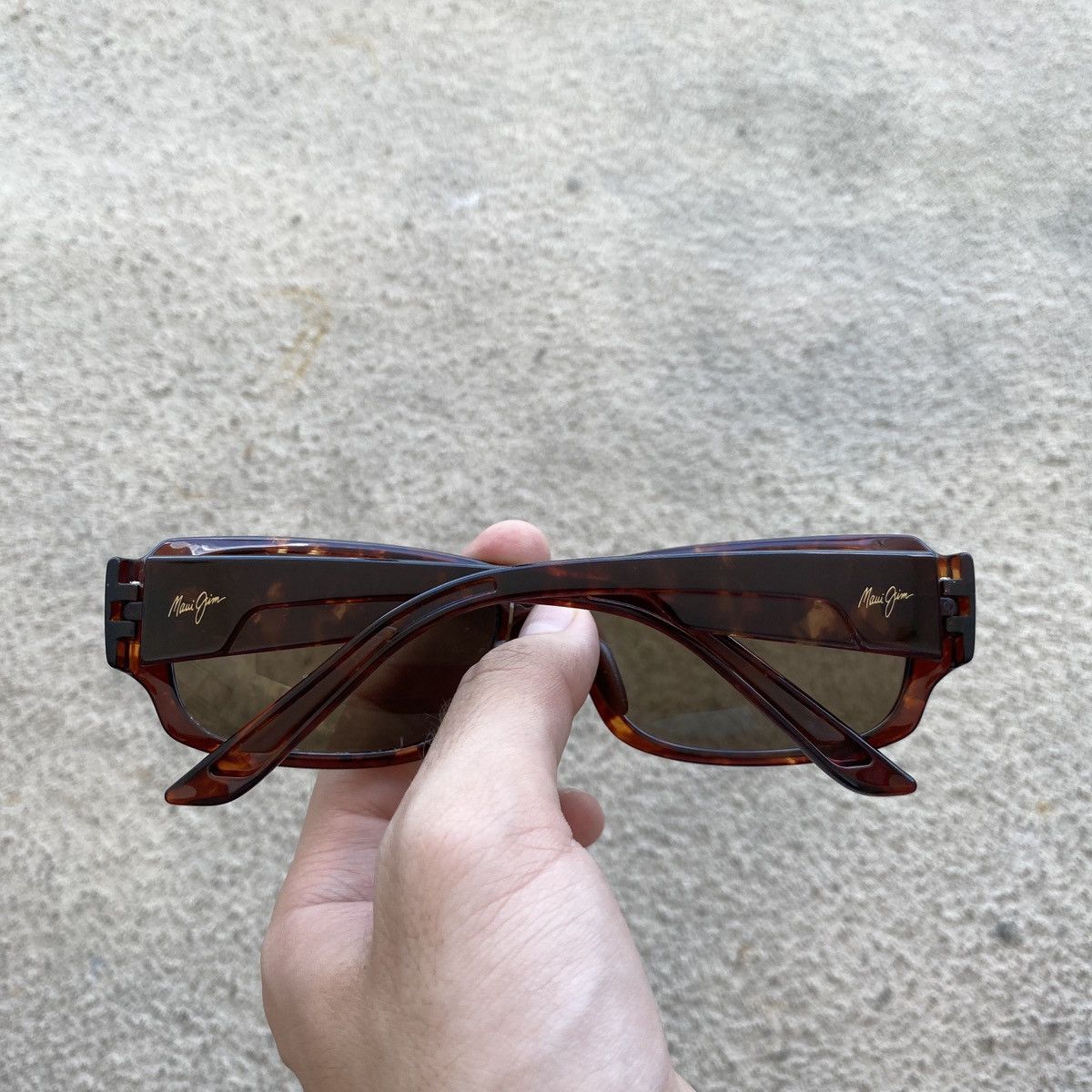 Designer × Vintage vintage MAUI Jim Monkeypod MJ441-10 Japan Sunglasses RARE Size ONE SIZE - 2 Thumbnail