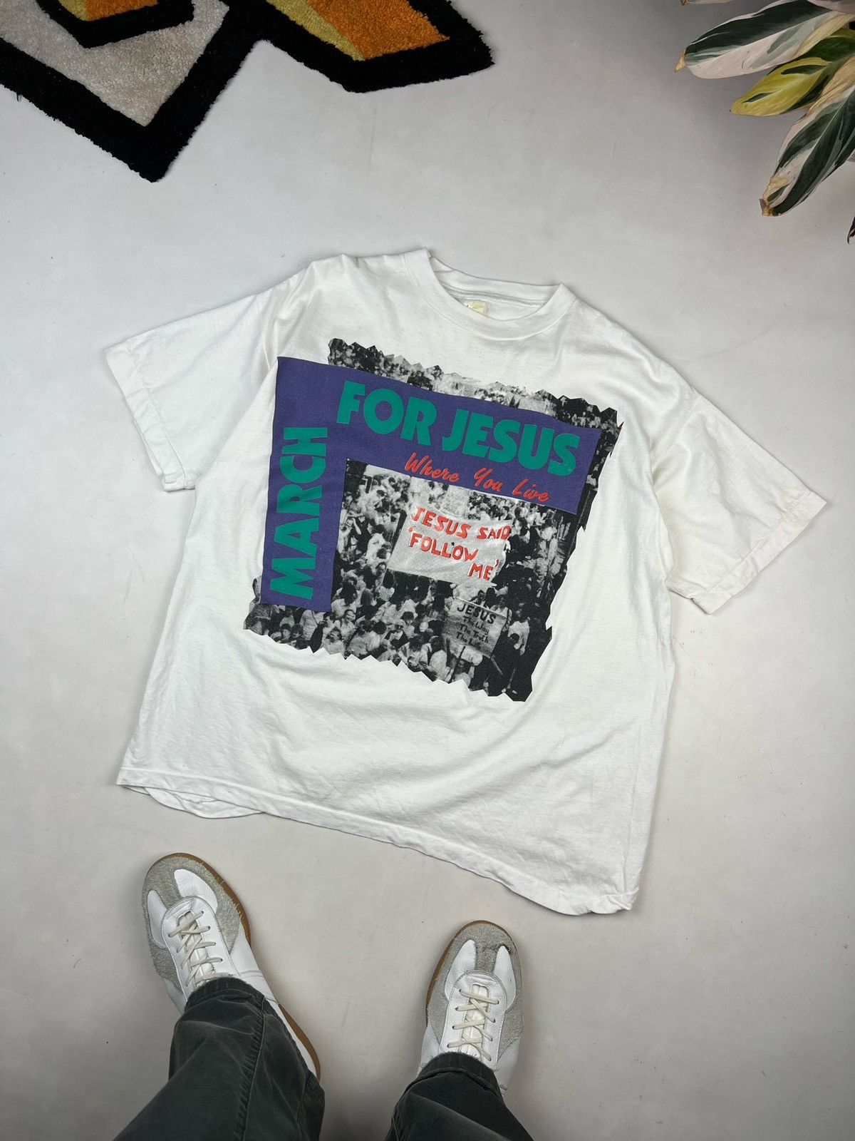 Other Jesus God Holy Bible Tee Shirt Size US XL / EU 56 / 4 - 5 Thumbnail