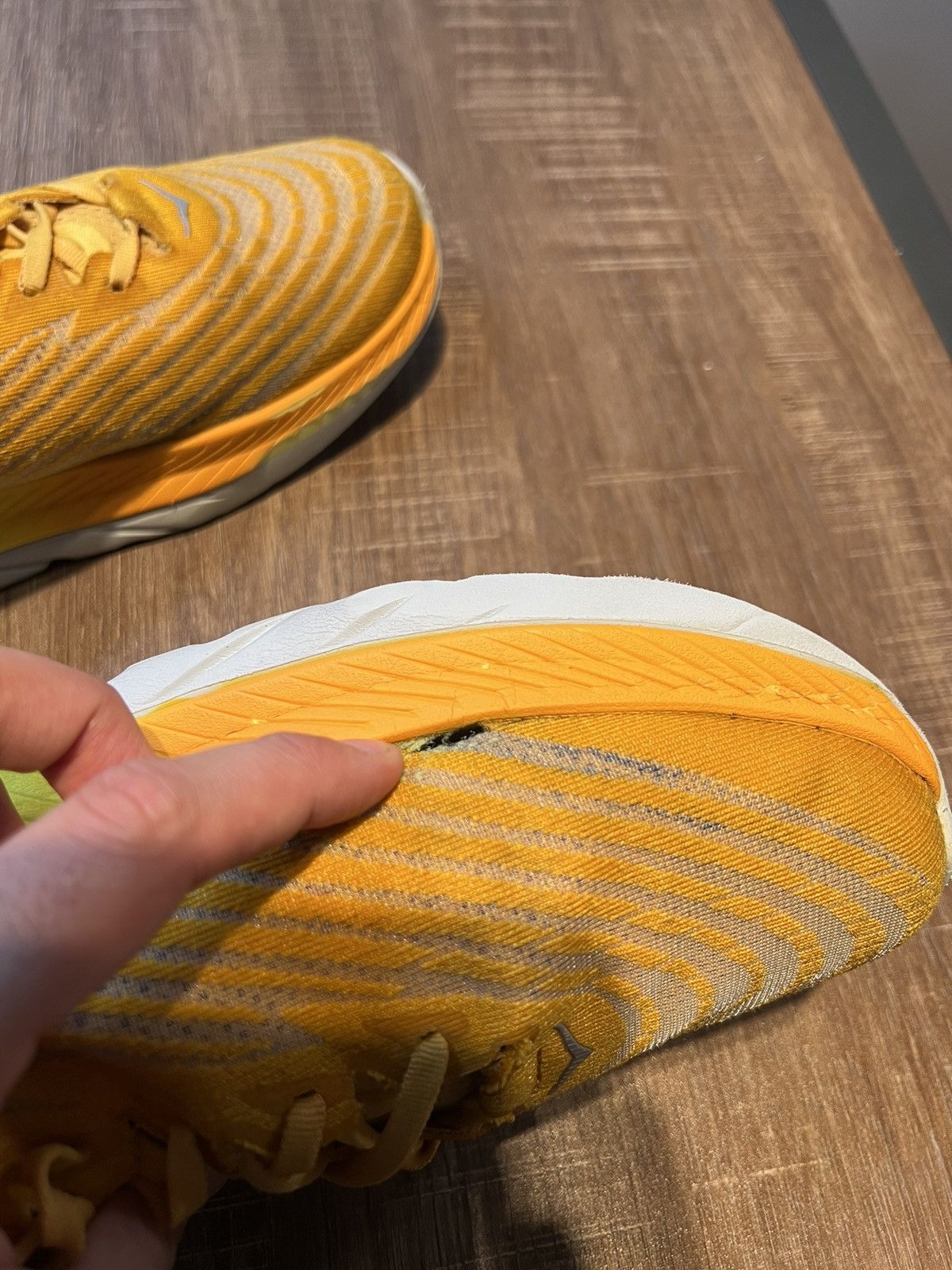 Hoka Size 12 D Hoka One One Mach 5 Radiant Yellow Evening Size US 12 / EU 45 - 7 Thumbnail
