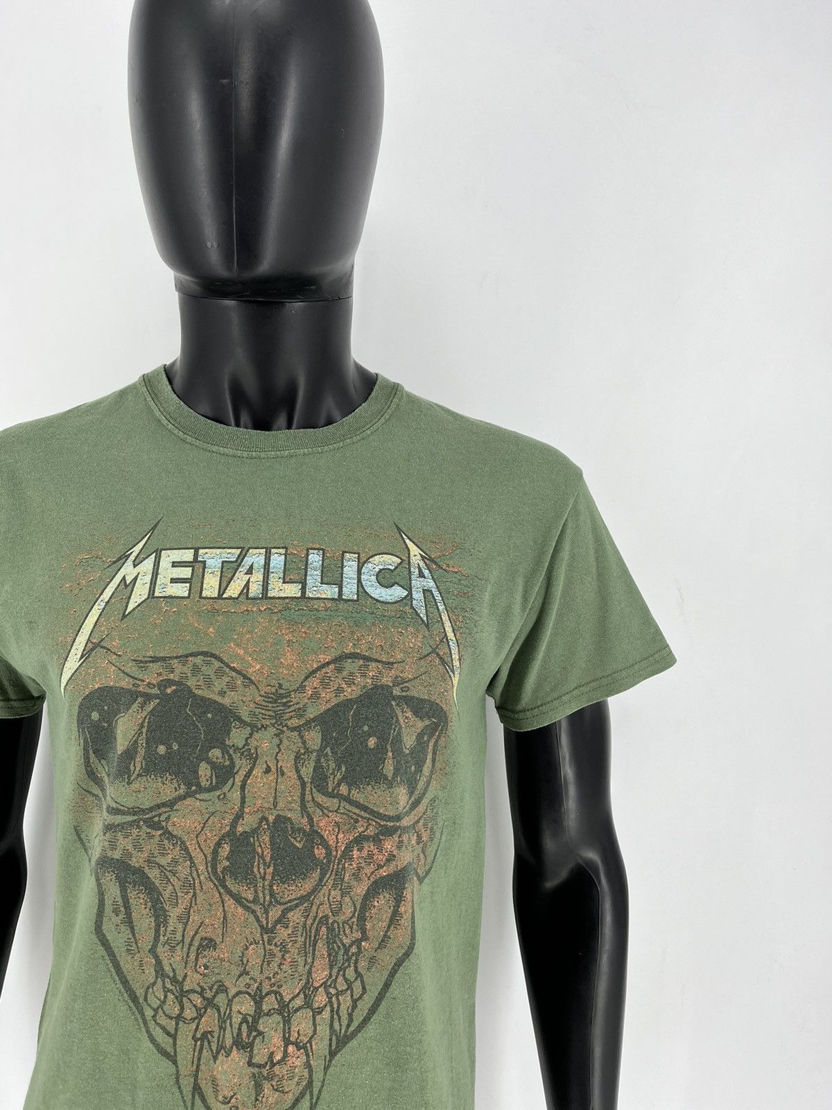 Band Tees Vintage Y2K Metallica Skulls Dead Face Band Rock Streetwear Size US M / EU 48-50 / 2 - 7 Thumbnail