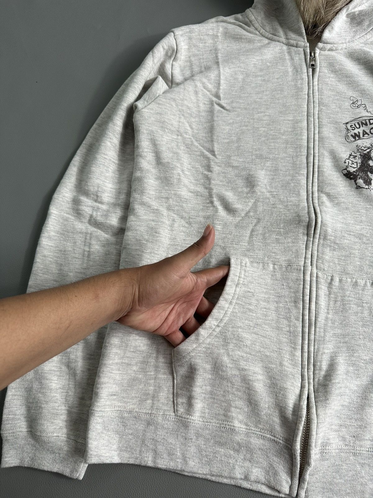 Hysteric Glamour WACHIFIELD THE CAT FUR ZIP HOODIE IFSIX LGB STYLE Size US M / EU 48-50 / 2 - 7 Thumbnail