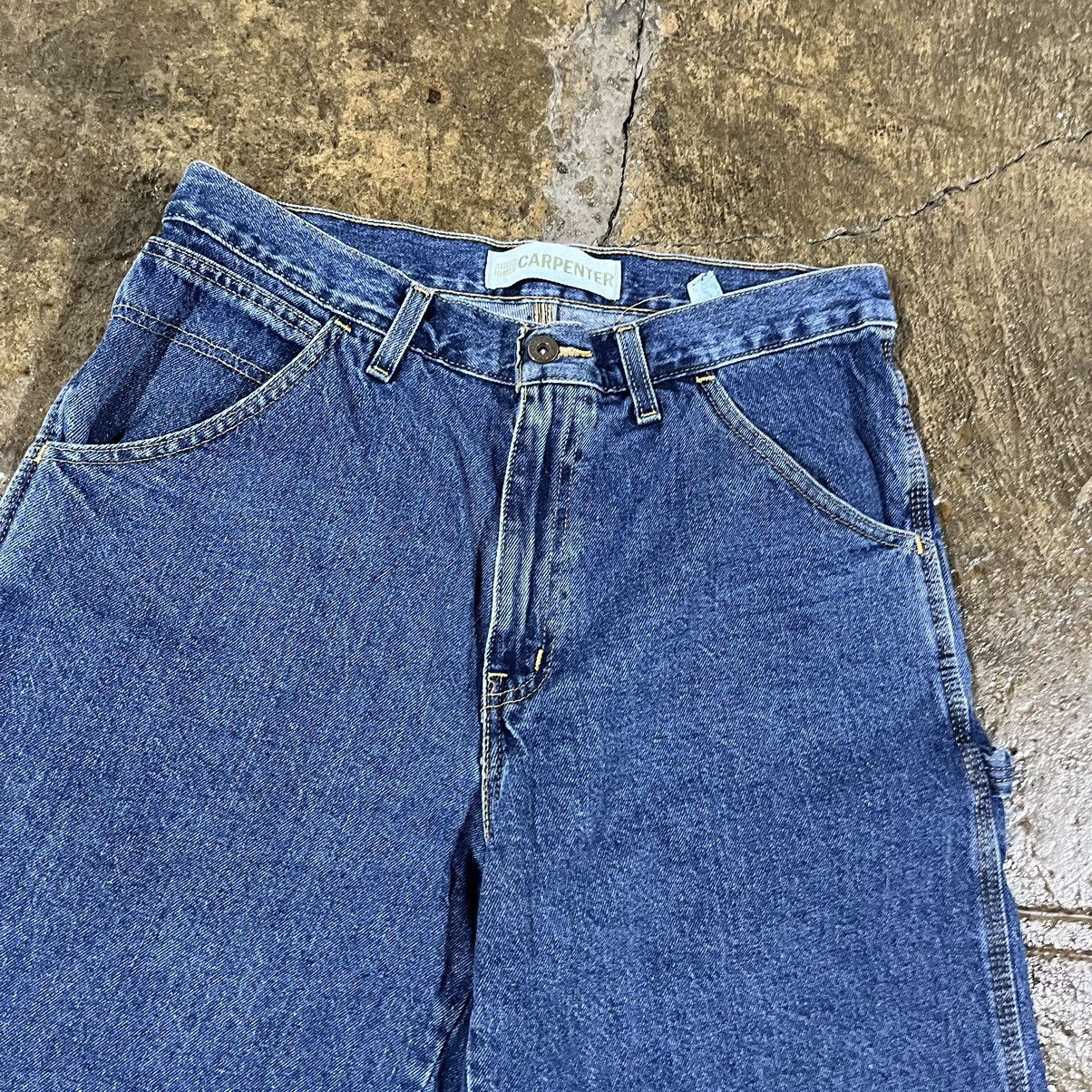 Carhartt × JNCO × Vintage Crazy Y2K Carhartt Style Baggy Jorts Workwear Skater Shorts Size US 34 / EU 50 - 6 Thumbnail