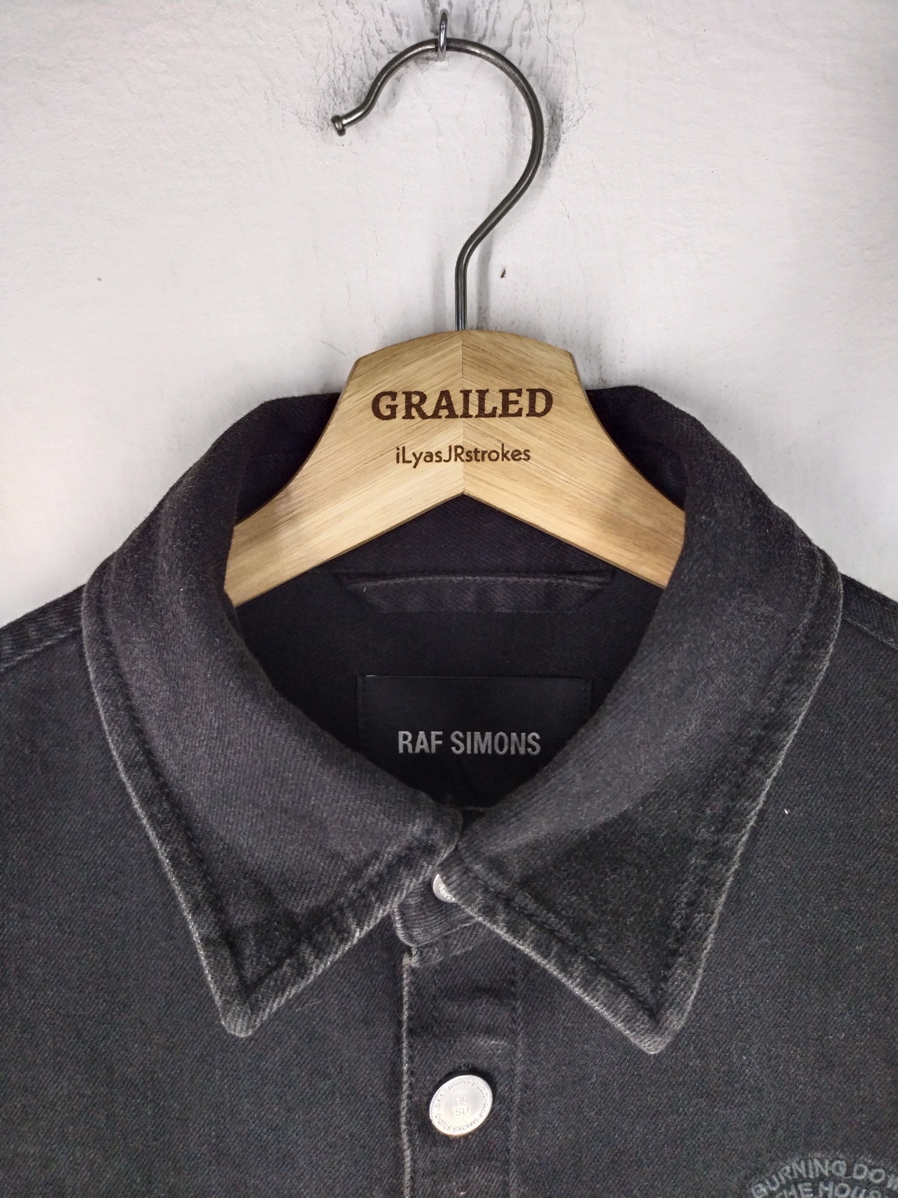 Raf Simons Big Fit Denim Shirt AW19/20 Raf Simons Jacket Size US XL / EU 56 / 4 - 19 Thumbnail