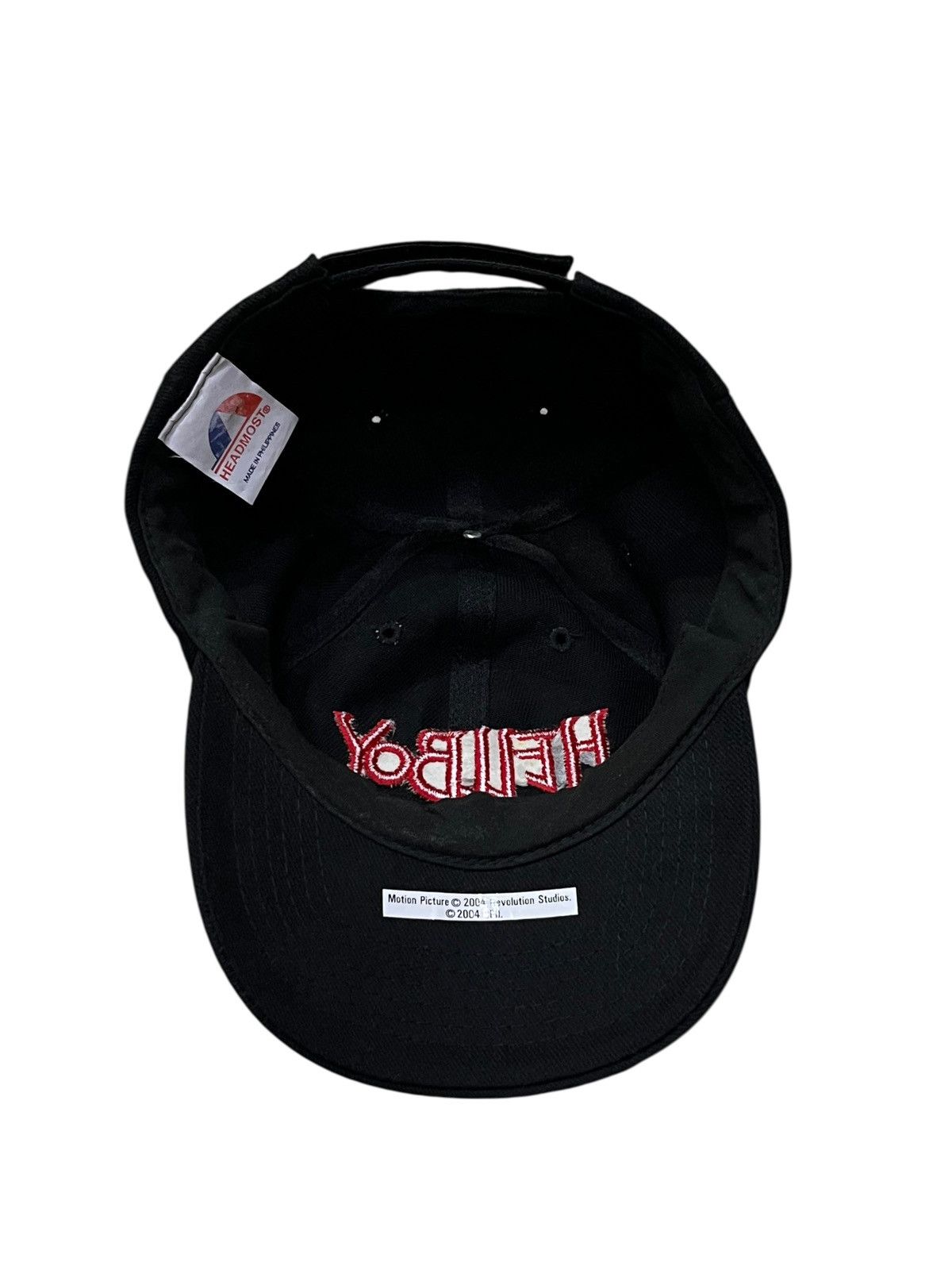 Other 🔥Vintage HELLBOY 2004 Movie Promo Cap Black Red Embroidery Size ONE SIZE - 7 Thumbnail