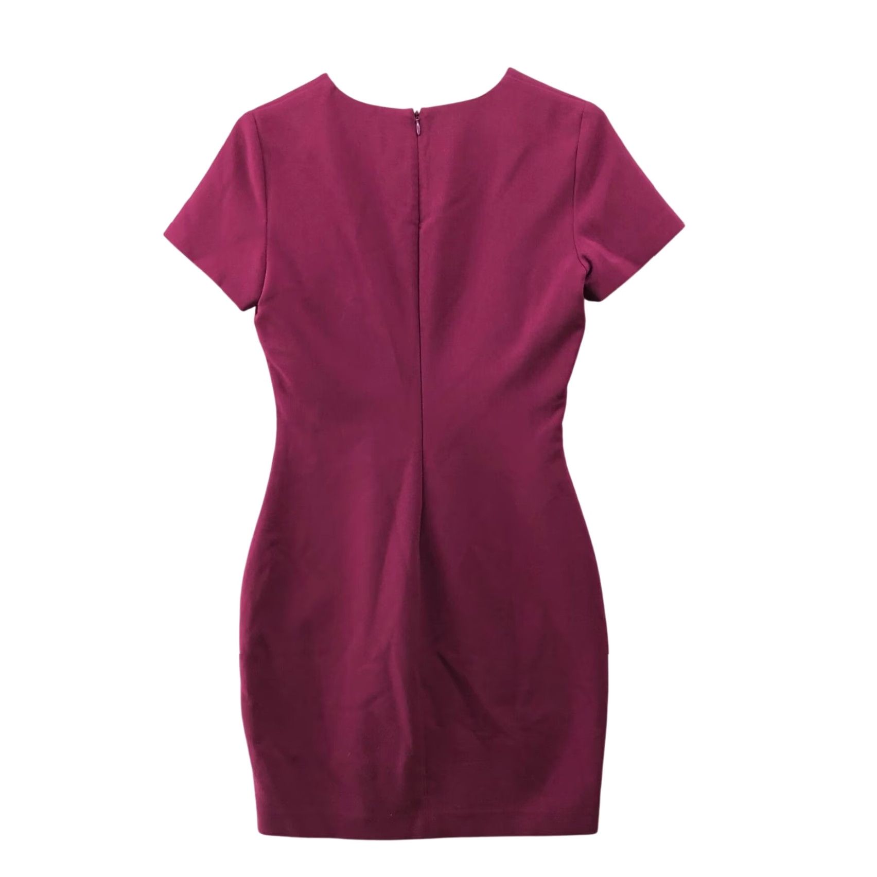 LIKELY LIKELY Manhattan Short Sleeve Mini Dress WOMEN Size 6 Purple Formal Size 28" / US 6 / IT 42 - 2 Thumbnail