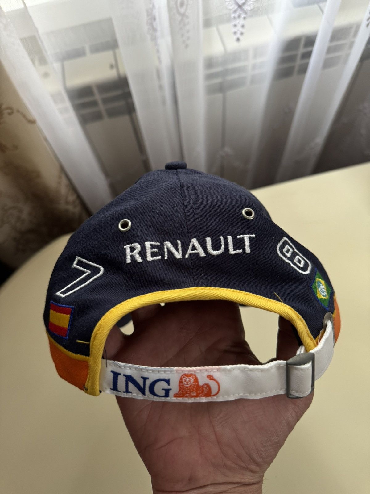 Formula 1 × Vintage Vintage Renault Formula 1 Fernando Alonso F1 Team Cap Size ONE SIZE - 2 Thumbnail