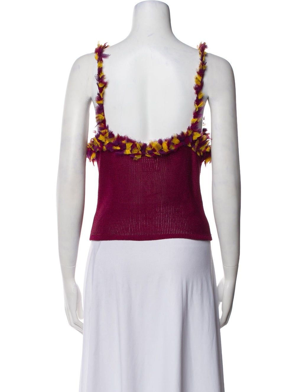 Dior 2001 CHRISTIAN DIOR BOUTIQUE BY JOHN GALLIANO KNIT TANK TOP Size M / US 6-8 / IT 42-44 - 2 Thumbnail