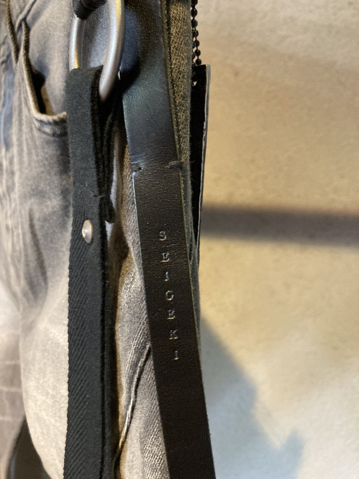 Fagassent Toshiki Aoki Seigeki Grey Denim Size US 28 / EU 44 - 4 Thumbnail