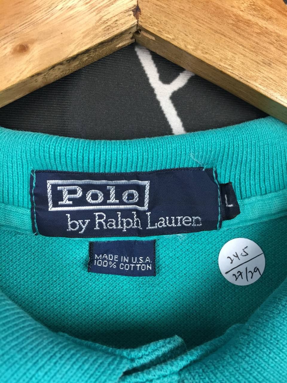 Polo Ralph Lauren Vtg Polo Ralph Lauren Made In Usa Casual Polo Shirt Size L Size US L / EU 52-54 / 3 - 9 Thumbnail