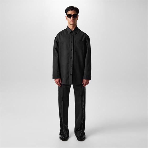 Gucci GUCCI Wool Shirt With Embroidery Size US S / EU 44-46 / 1 - 5 Thumbnail