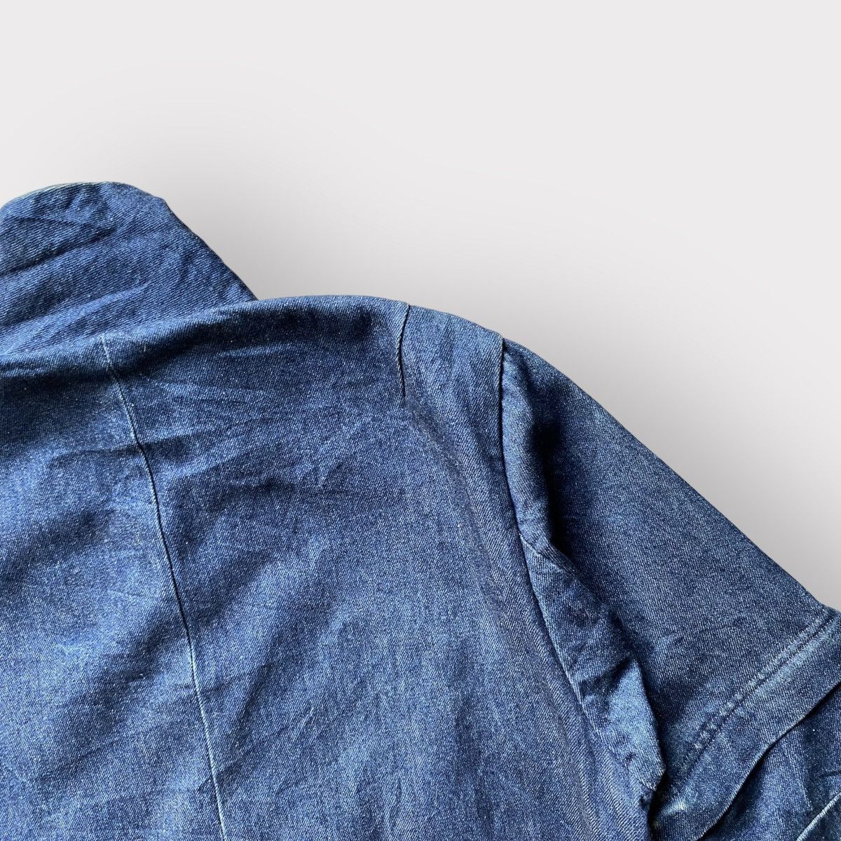 Number (N)ine × Takahiromiyashita The Soloist. Vintage 1998 Number (N)ine Removable Denim Jacket Size US M / EU 48-50 / 2 - 8 Thumbnail