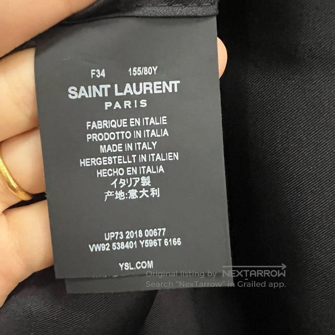 Saint Laurent Paris Saint Laurent Burgundy Velvet Blazer. Size XXS / US 00 / IT 34 - 4 Thumbnail