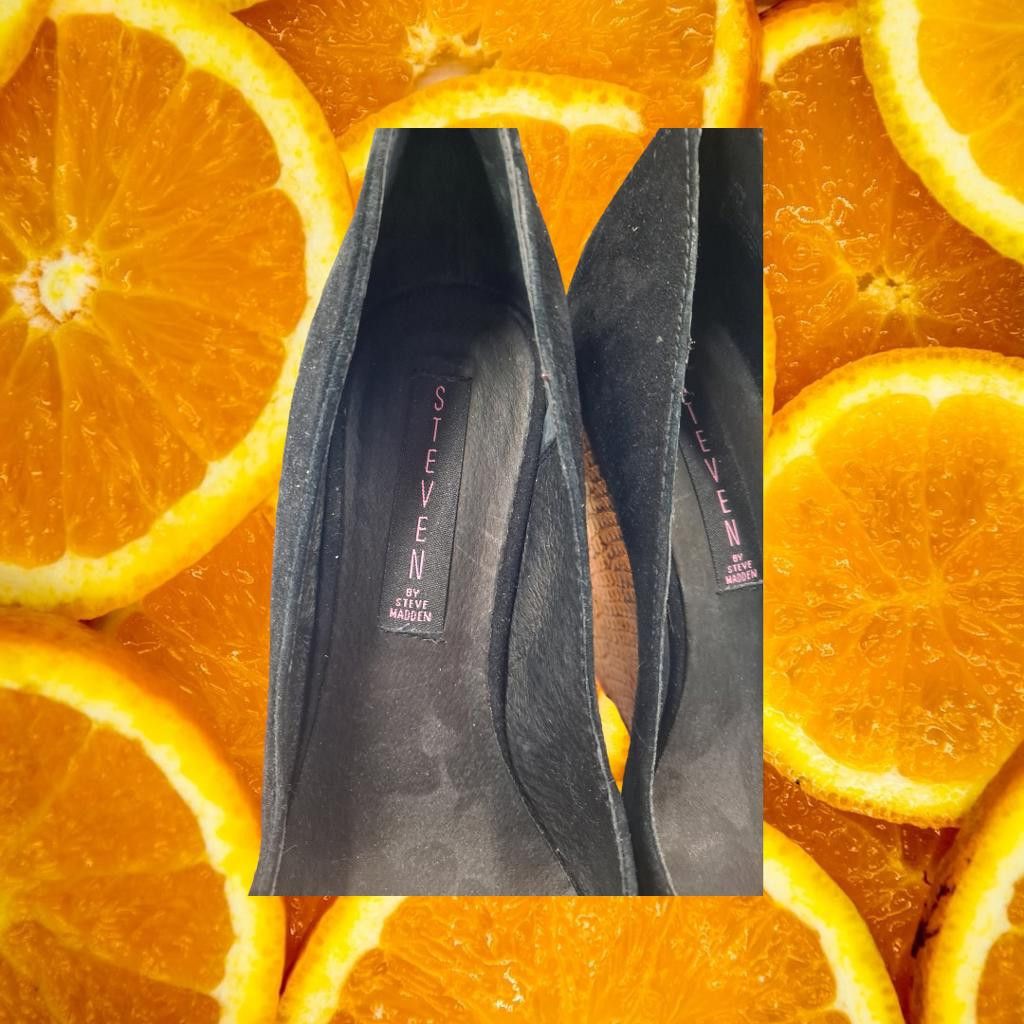 Steve Madden Steve Madden Black Platform Wedges Size 9.5 Size ONE SIZE - 3 Thumbnail