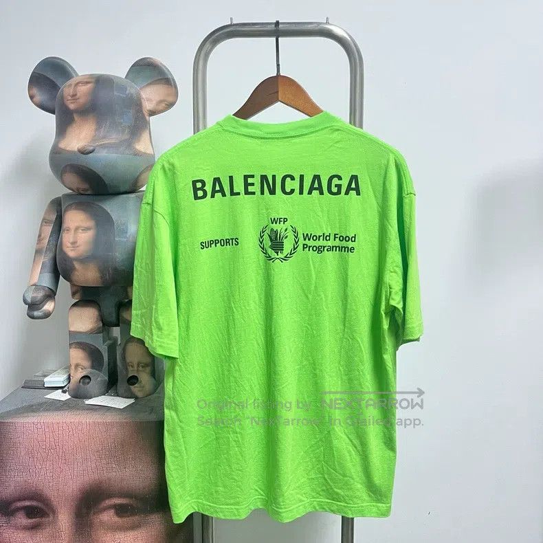 Balenciaga Balenciaga Wheat pattern short-sleeve Size US S / EU 44-46 / 1 - 2 Thumbnail