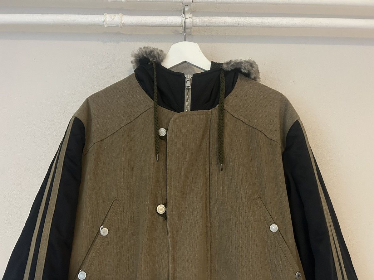 Dolce & Gabbana AW2003 Fur Hood Parka with Hip-Hop Graphic Size US L / EU 52-54 / 3 - 3 Thumbnail