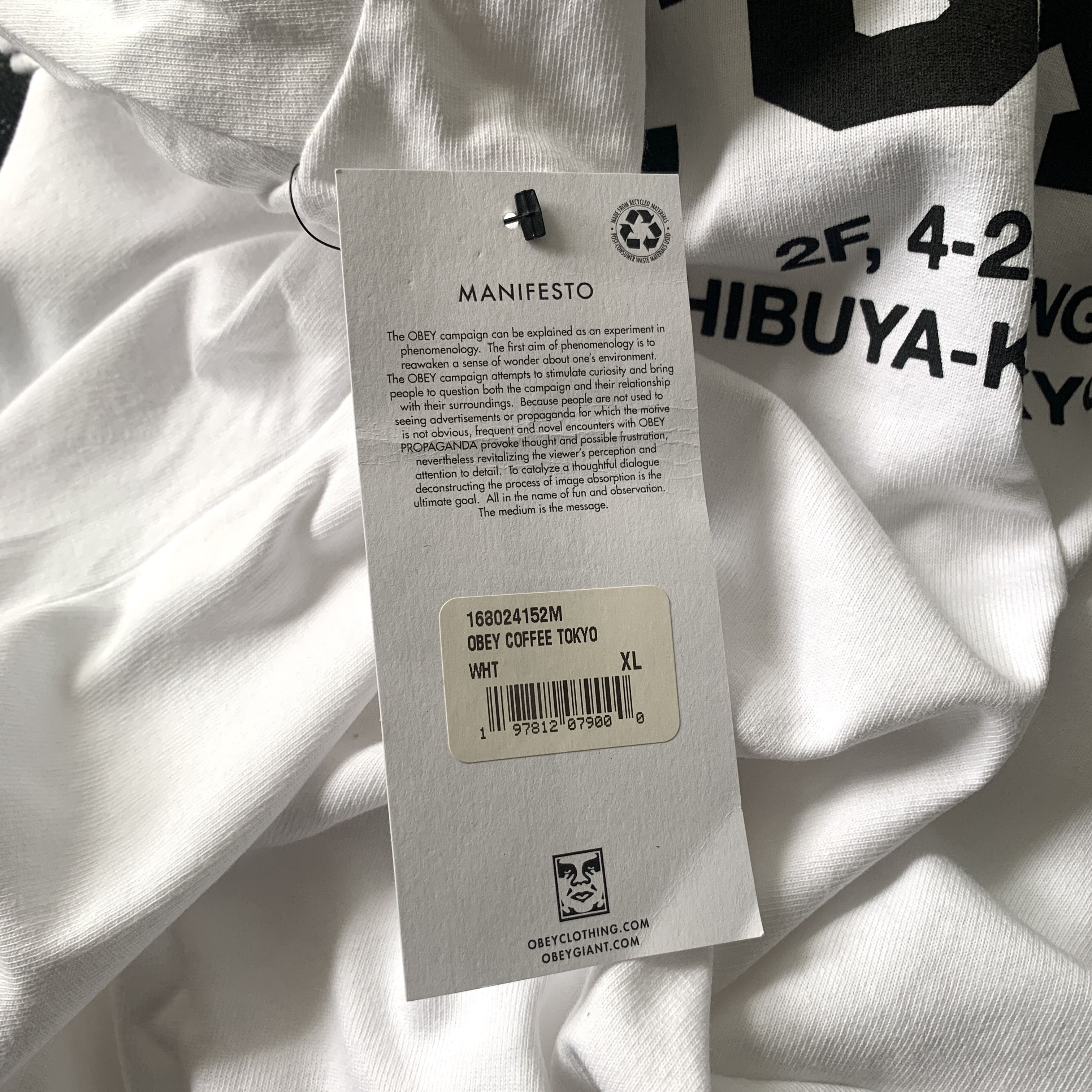 Japanese Brand Obey coffee tokyo tee Size US XL / EU 56 / 4 - 6 Thumbnail