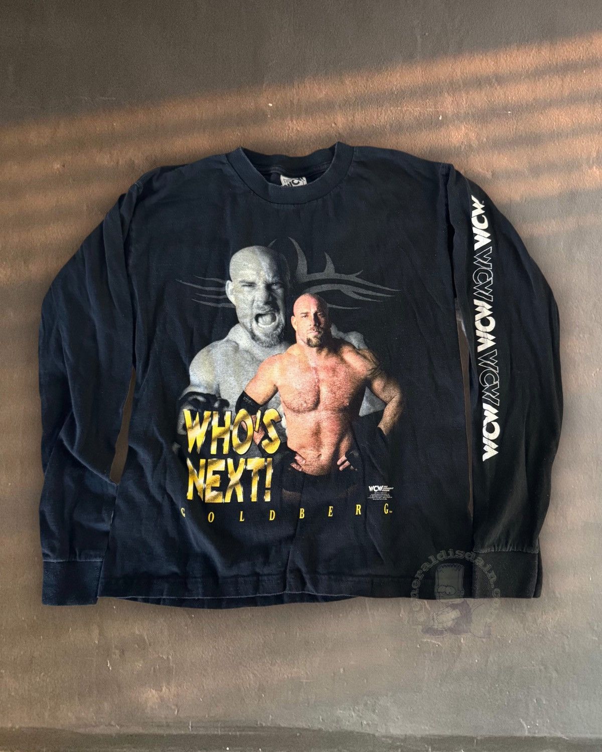 WCW/nWo 90s WCW goldberg who’s next authentic wrestling t sweatshirt Size US M / EU 48-50 / 2 - 1 Thumbnail