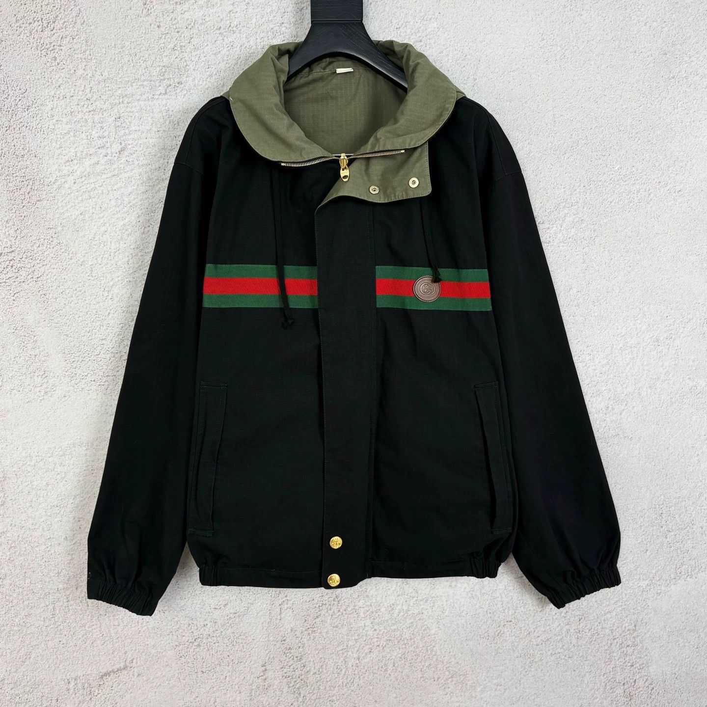 Gucci Gucci Reversible Web Stripe Jacket 46 Size US S / EU 44-46 / 1 - 1 Thumbnail