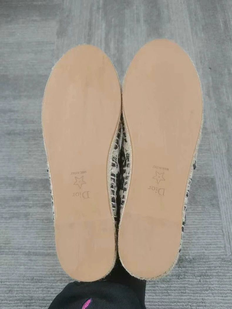 Dior Printed Fisherman Shoes Size 38-2505