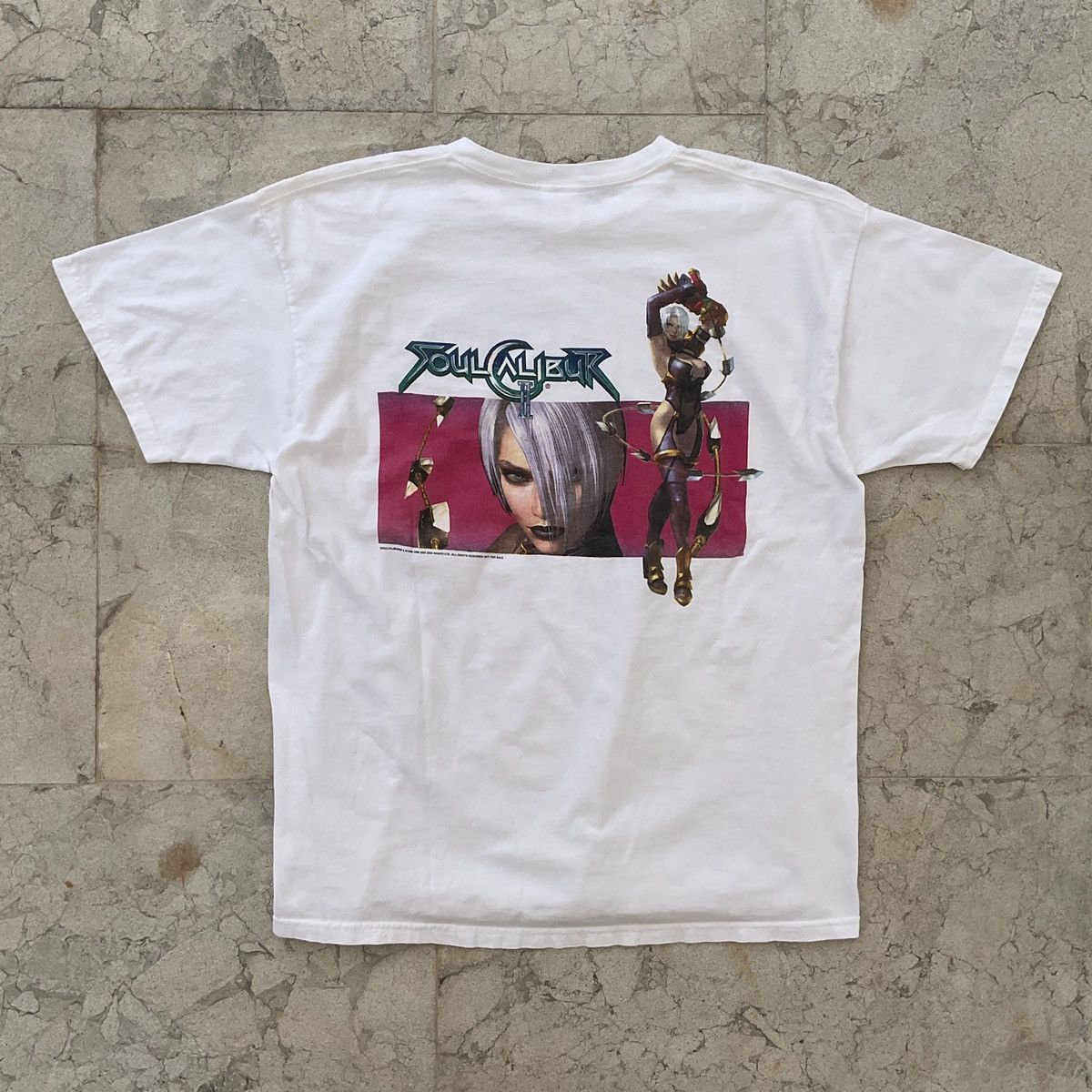 Vintage 2003 Soul Calibur II Ivy Valentine Video Game Shirt