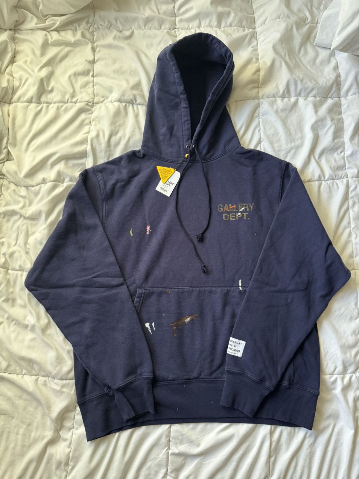 Gallery Dept. GALLERY DEPT. PAINT LOGO HOODIE Size US XL / EU 56 / 4 - 1 Thumbnail
