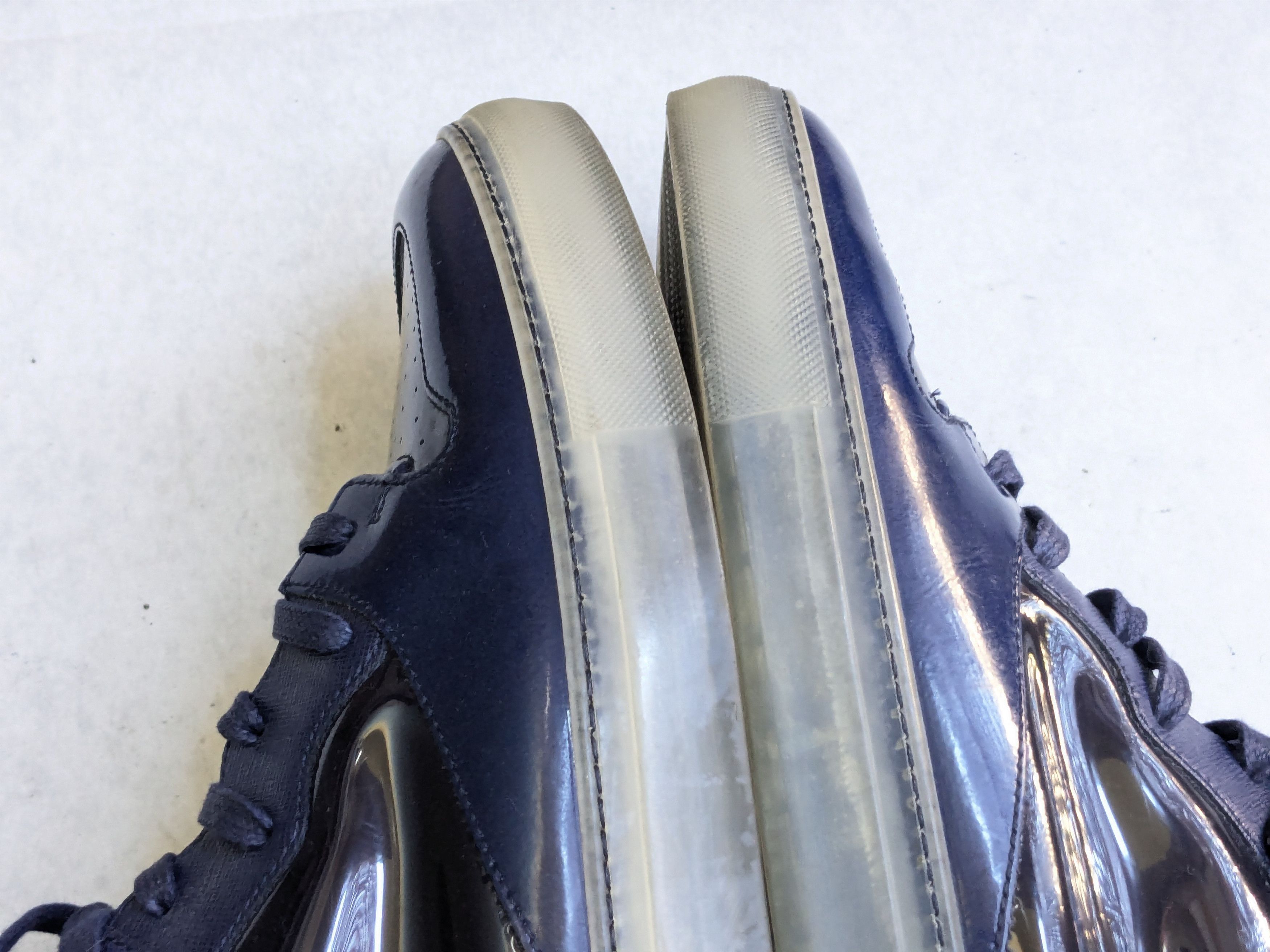 Balenciaga Balenciaga Arena Navy Blue 14 47 Leather High Tops Sneakers Size US 14 / EU 47 - 5 Thumbnail