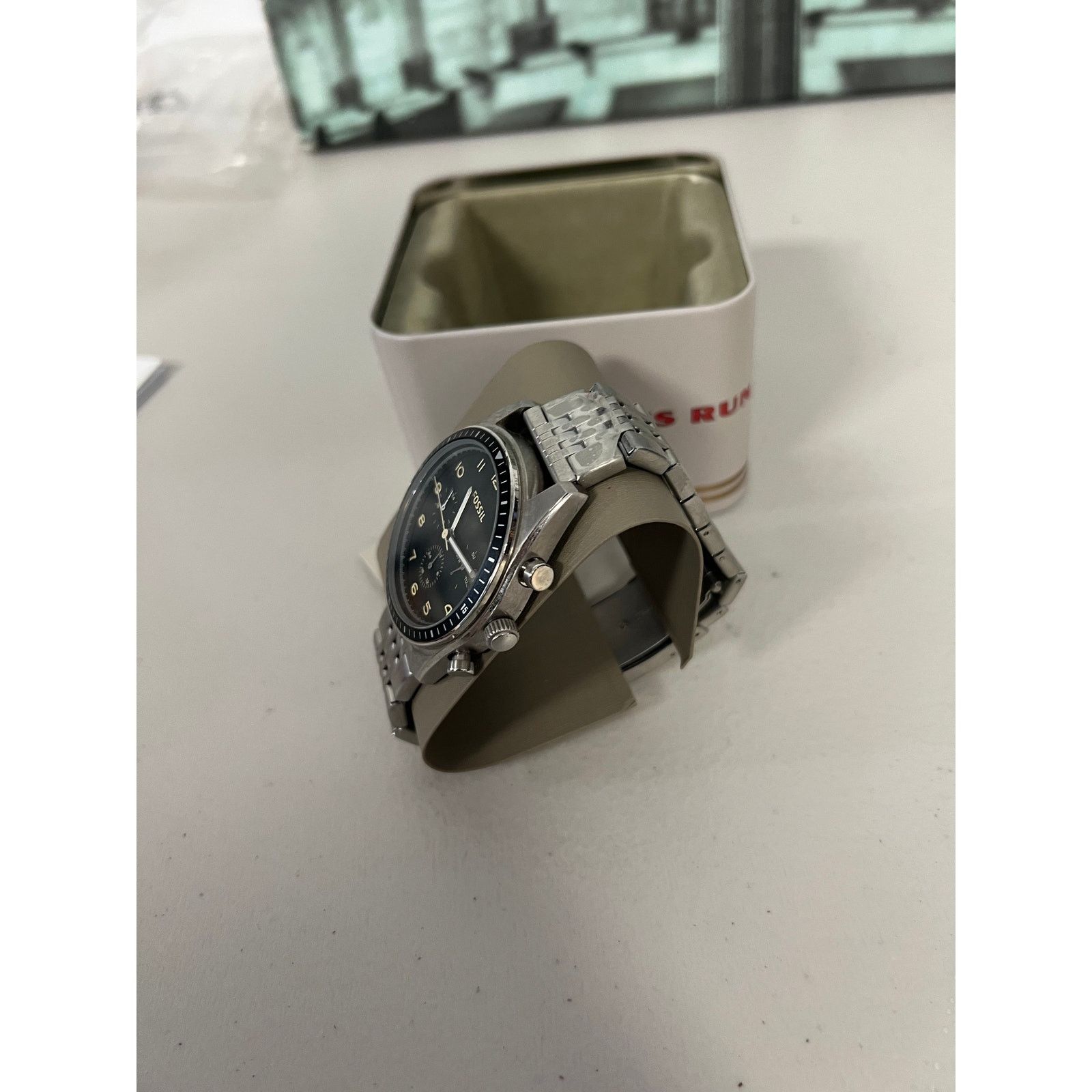 Fossil Fossil BQ2616 Wilkin Multifunction Stainless Steel Silver Size ONE SIZE - 4 Thumbnail