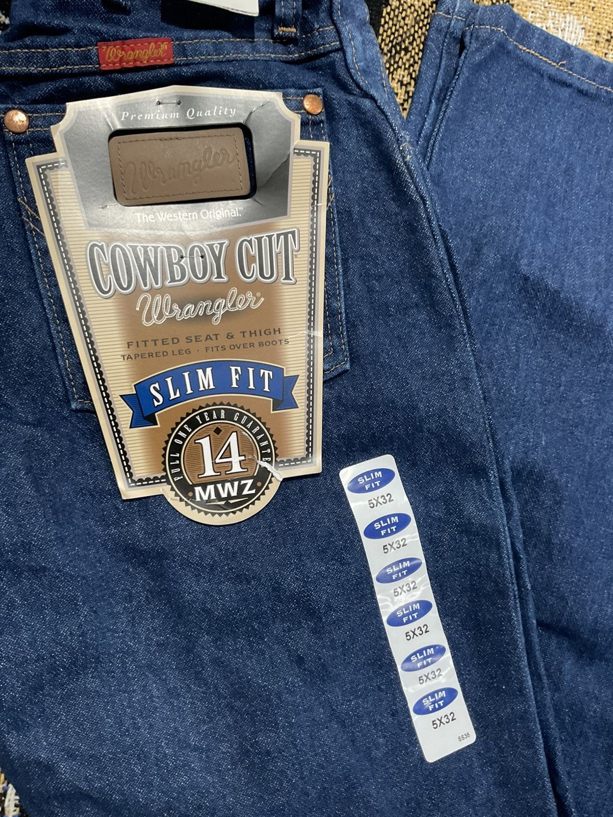 Wrangler Vintage wrangler cowboy cut slim fit jeans 5x32 Size 32" / US 10 / IT 46 - 1 Thumbnail