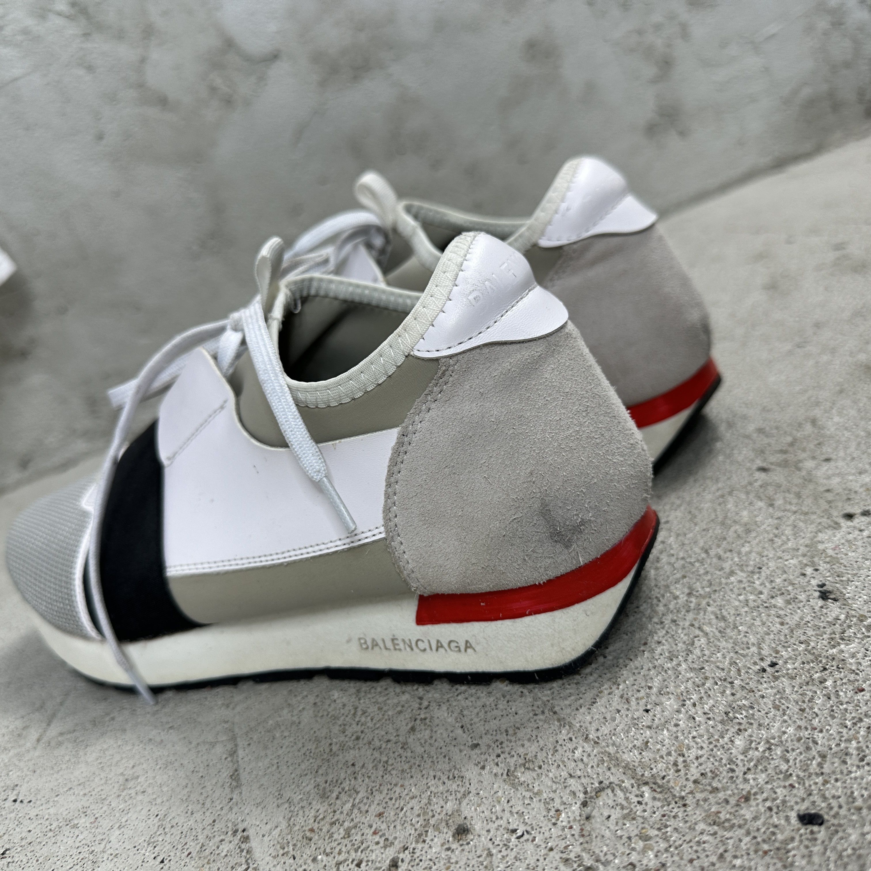 Balenciaga × Vintage Vintage Y2K Casual Balenciaga Race Runner Sneakers Size US 11 / IT 41 - 6 Thumbnail
